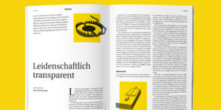 Darstellung einer Doppelseite des Human Resources Manager Magazins. In diesem Fall wird der Prolog dargestellt.
